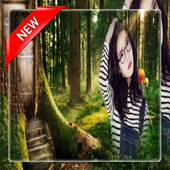 Forest Photo frame icon