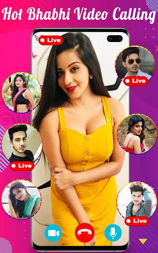 Desi Aunty Live Video Chat & Bhabhi Live Call screenshot 3