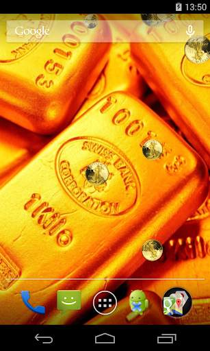 Gold Live Wallpaper screenshot 4