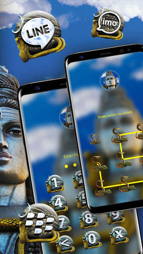 Shiva Statue Theme Launcher screenshot 5