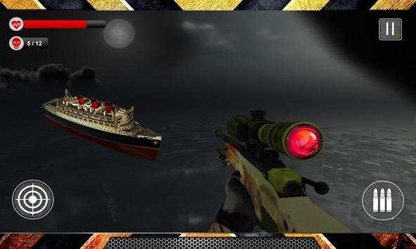 Real Commando War Sniper shooting game 3D screenshot 4