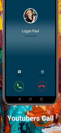 Fake Call From Youtubers screenshot 1