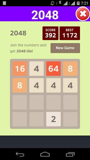 2048 game screenshot 2