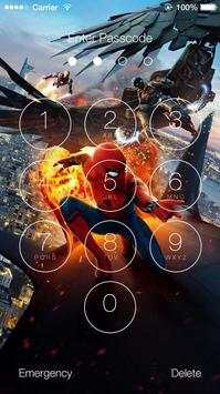 Spider-Man Home Coming Lock Screen screenshot 5