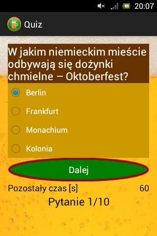 Beer Quiz - test o piwie screenshot 2