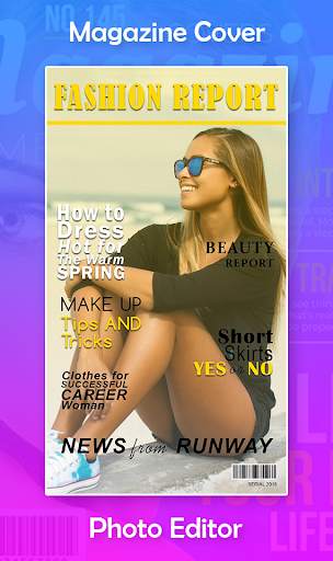 Magazine photo frame - Magazine photo editor 3 تصوير الشاشة