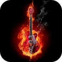 Fire and Guitar Live Wallpaper logo