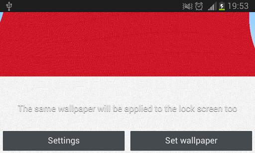Indonesia Flag Live Wallpaper screenshot 9