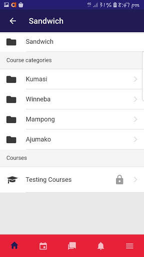 UEW MOODLE : IDeL & ITECPD screenshot 5