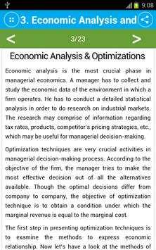 Free Managerial Economics Tutorial screenshot 4