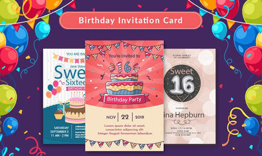 Invitation Card Maker - Invitation Card screenshot 2
