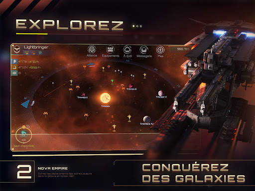 Nova Empire: MMO de stratégie screenshot 8
