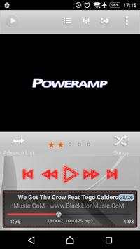 Poweramp Skin Red Dots screenshot 9
