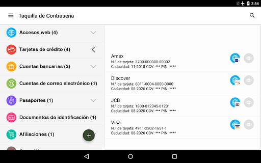 Taquilla de Contraseña screenshot 7