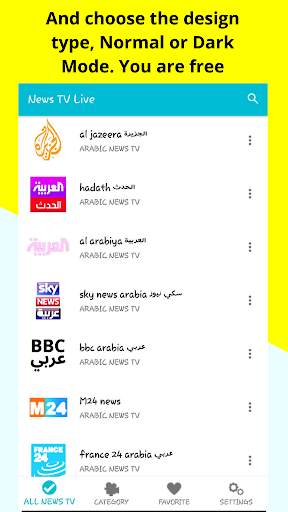 News TV Live - World News Live channels screenshot 6
