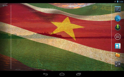 Suriname Flag Live Wallpaper screenshot 8