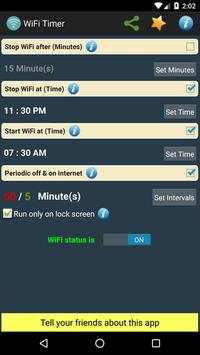 WiFi Timer screenshot 1