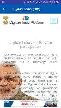 Digitize india (DIP) app screenshot 2