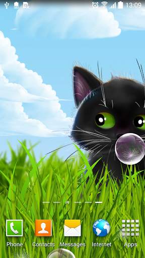 Cute Kitten Live Wallpaper screenshot 7