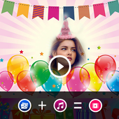 birthday video maker 2022 иконка