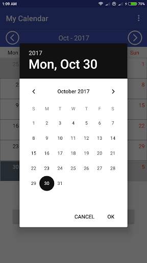 My Calendar screenshot 5