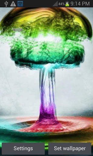Colorful Water Live Wallpaper screenshot 1