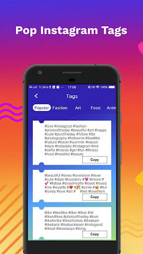Get More Likes & Followers for Instagram Tags screenshot 5