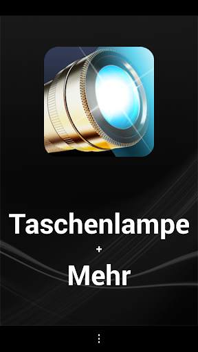Taschenlampen App: Flashlight screenshot 1