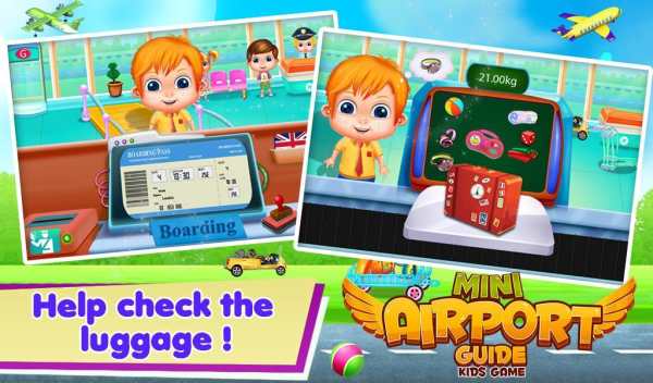 Mini Airport Guide Kids Game स्क्रीनशॉट 2