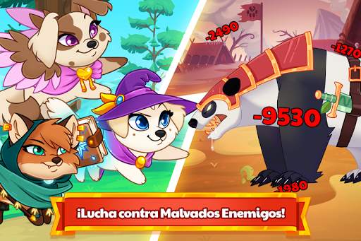 Dungeon Dogs: RPG inactivo screenshot 10