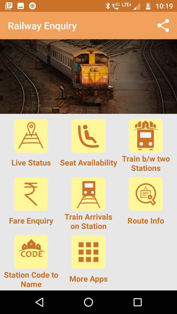 LIVE Railway Train Enquiry screenshot 1
