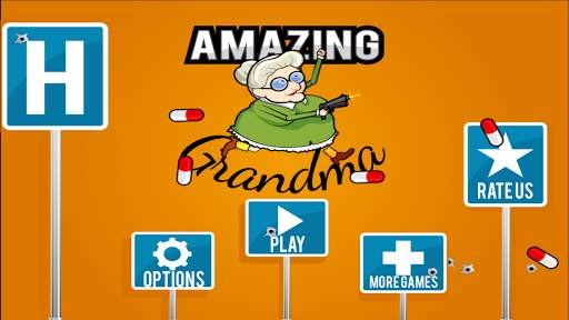 Running Granny Against Zombie screenshot 1