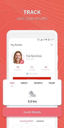 YChamp: Run tracker & Pedometer screenshot 2