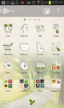 Forest go launcher theme screenshot 3