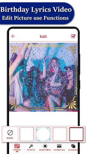 My Photo Birthday Lyrical Video Status Maker screenshot 4