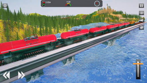 Oil Tanker Transporter Game: Pro Oil Train Driving screenshot 5