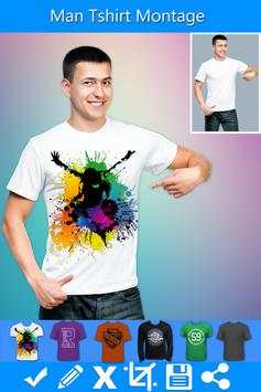 Man Tshirt Montage PhotoEditor screenshot 1