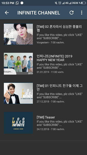 INFINITE Lyrics (Offline) screenshot 7