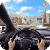 Driving Car In City logo