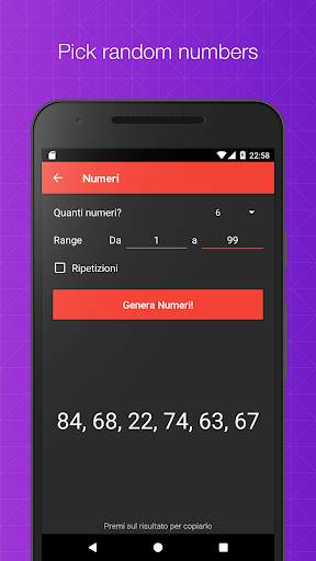 Randomizer  Generatore Casuale - Sceglie per Te screenshot 4