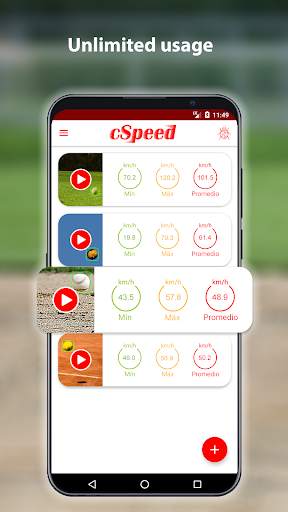 cSpeed: Ball Speed Radar screenshot 5