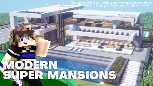 Modern House Map for Minecraft screenshot 1