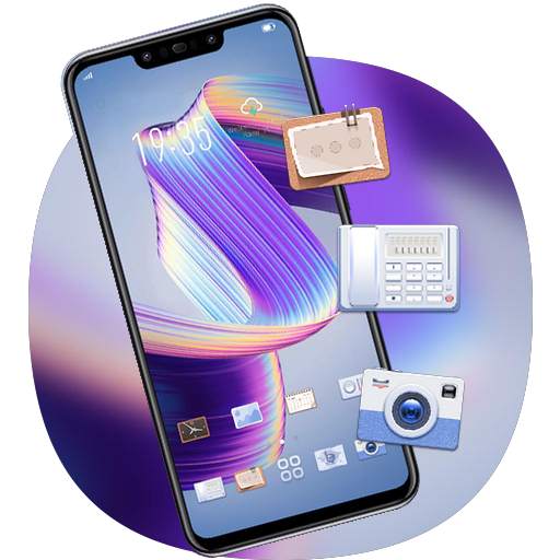 Colorful Cool Techno Spark 3 theme HD launcher 2.0.1
