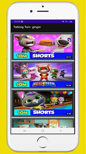 Videos - Talking Tom Cartoon screenshot 1