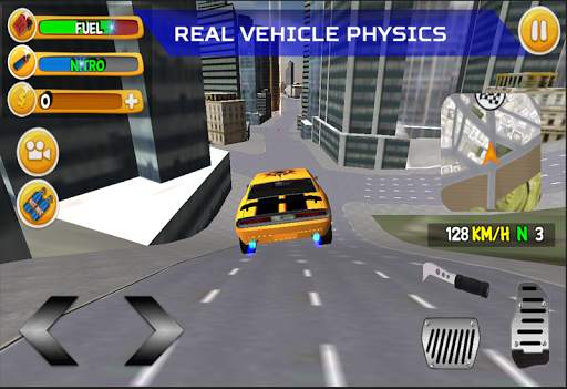 Real Simulator City Car Drive screenshot 1