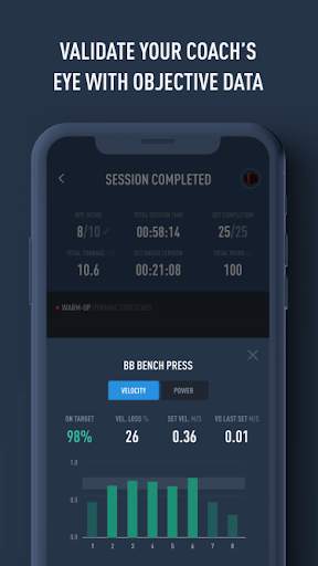 PUSH Pro - Athletic Training T screenshot 6