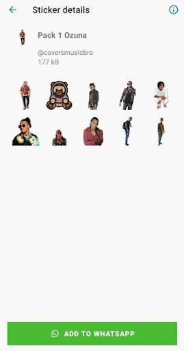 Stickers de Ozuna para WhatSapp - WAStickers screenshot 3