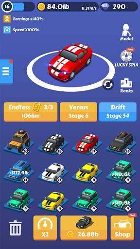 Drift Race 3D:Idle Merge Car Tycoon screenshot 3