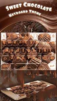 Sweet Chocolate Keyboard Theme screenshot 6