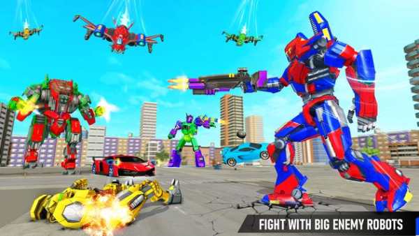 Robot Transform Game Jet Robot screenshot 3